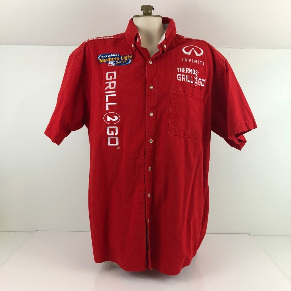 Cheever Indy Racing Racing Crew Button Shirt - Picture 2 of 8